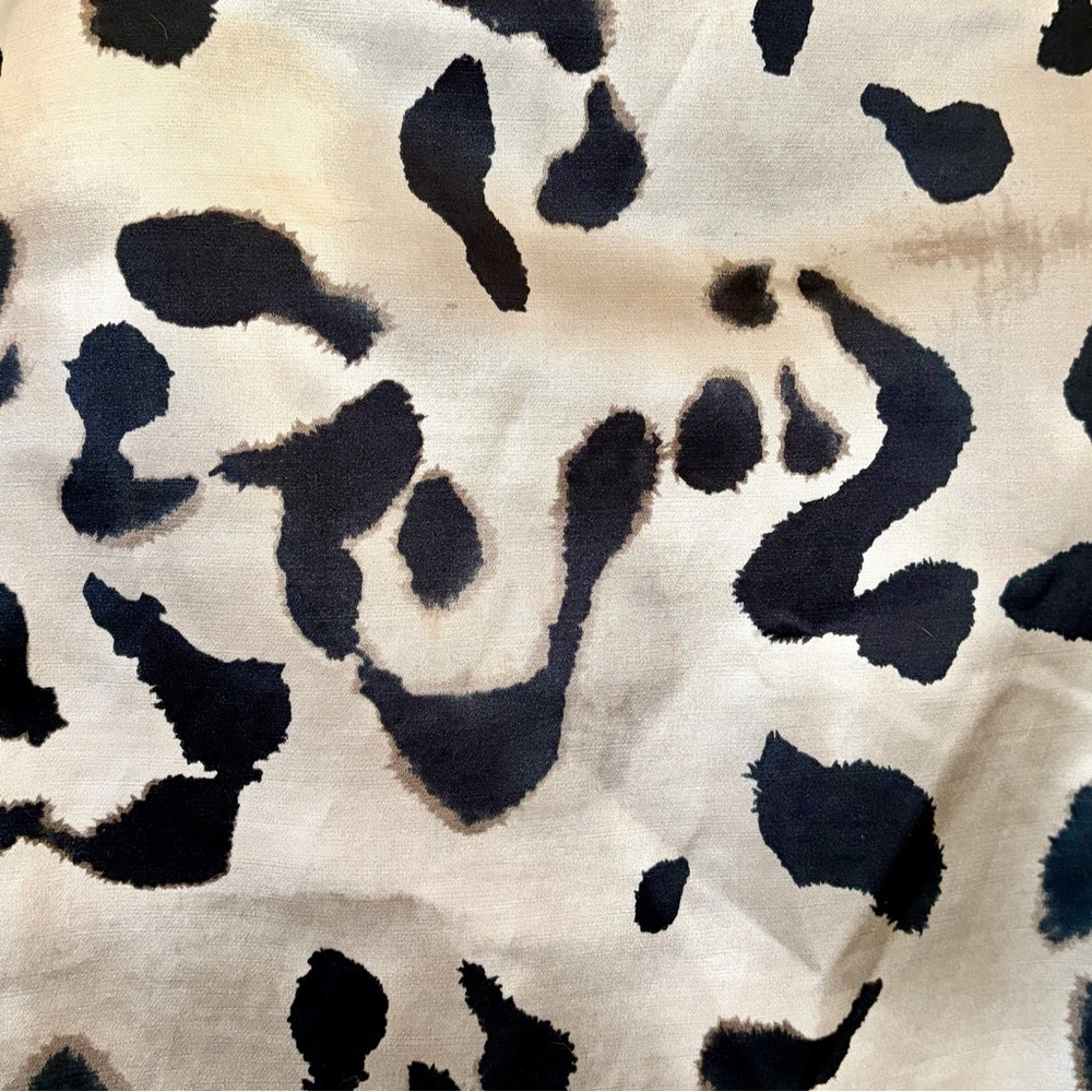 Ann Taylor Cotton & Silk Leopard Print Pencil Skirt, SZ‎ 0 NWT MSRP $98 - Picture 4 of 7